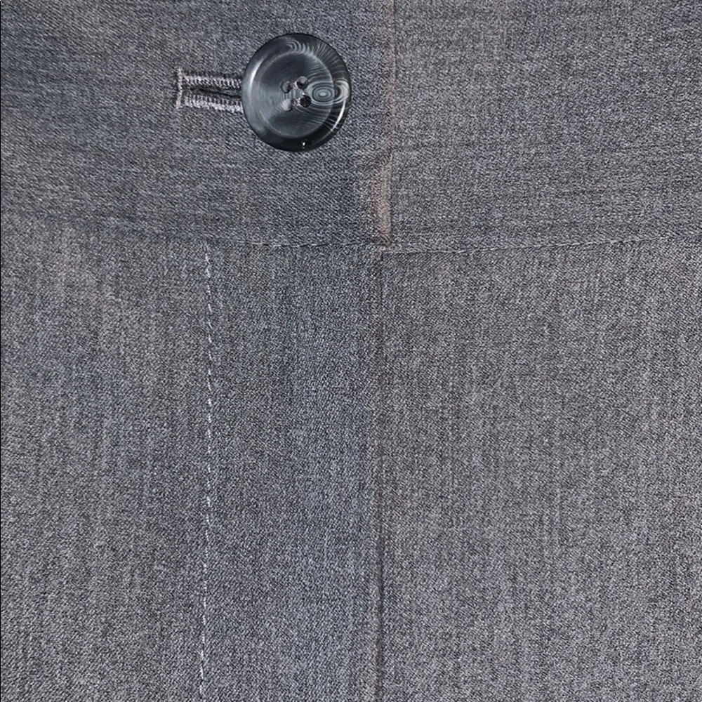 Ann Taylor LOFT gray 4 Laura trouser - Picture 2 of 6